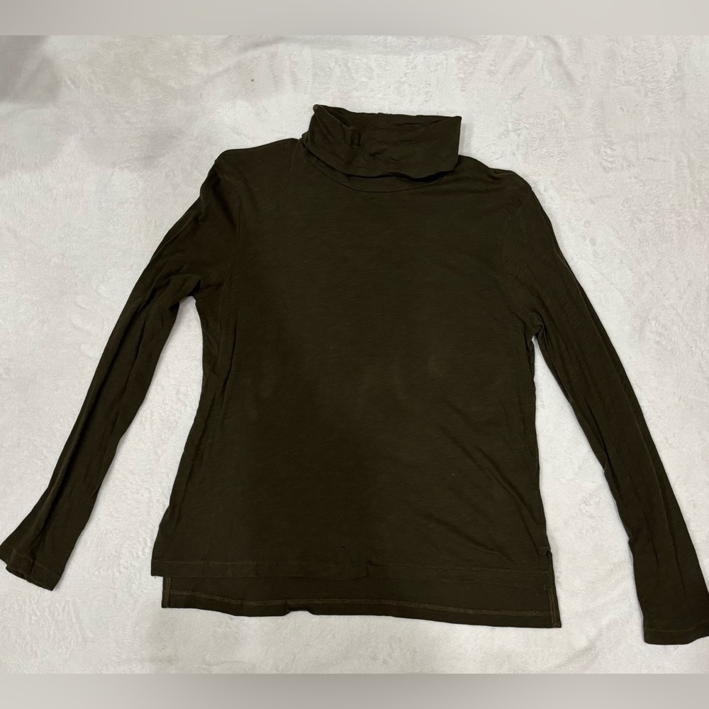 Madewell Green Turtleneck